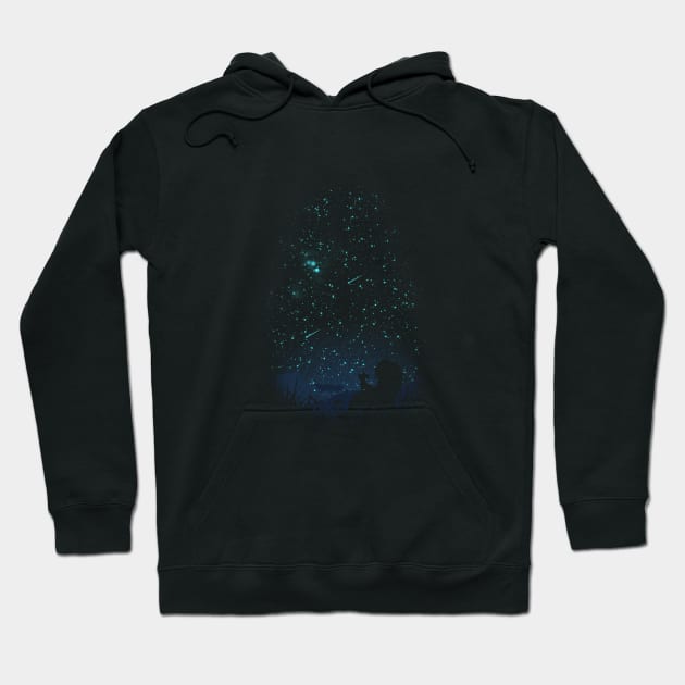 Under The Stars Hoodie by filiskun